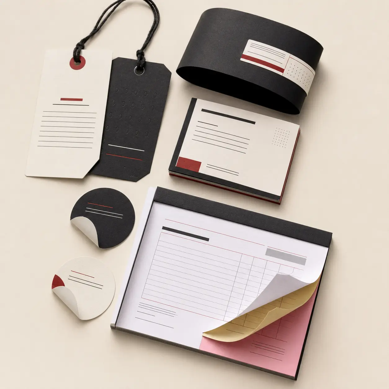 Tags, labels & inserts